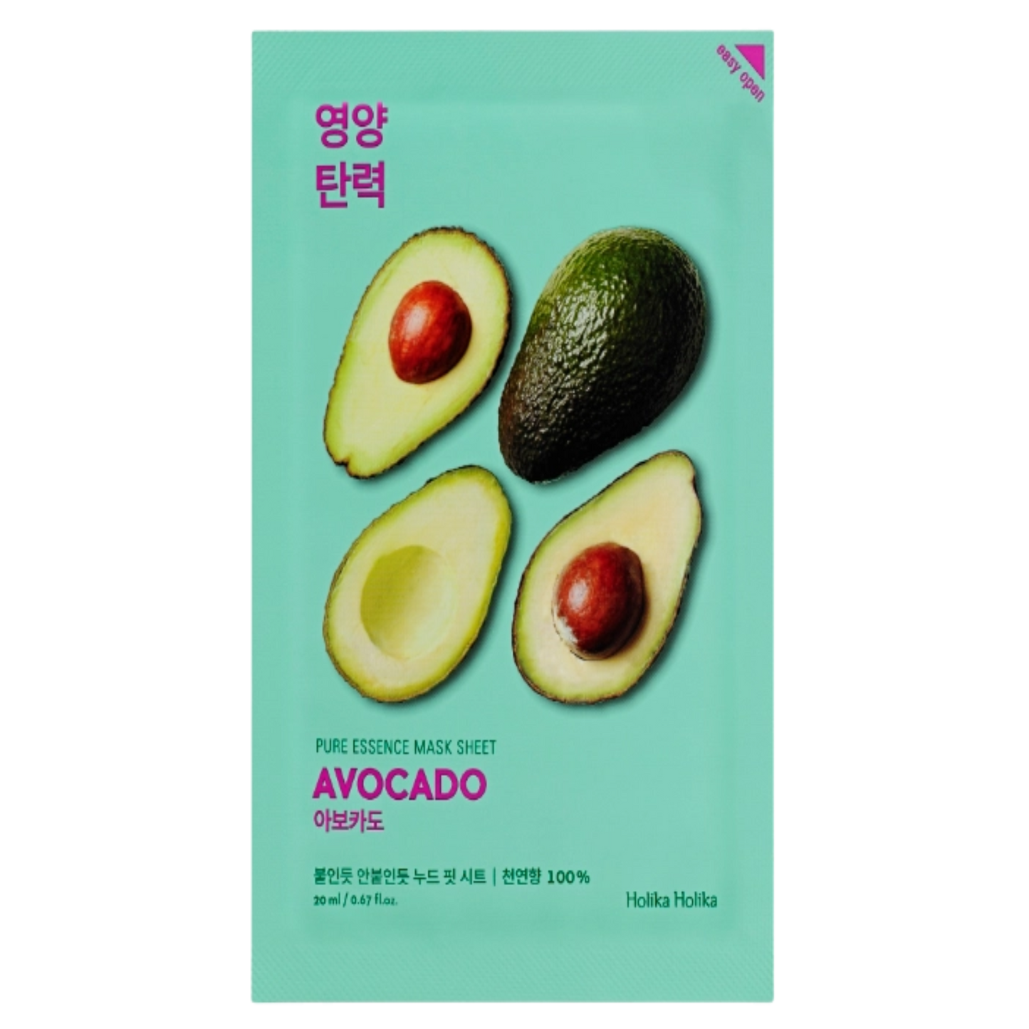 HOLIKA HOLIKA Pure Essence Mask Sheet avocado